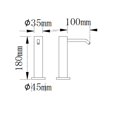 Automatic soap dispenser IMPECO Prestige H702