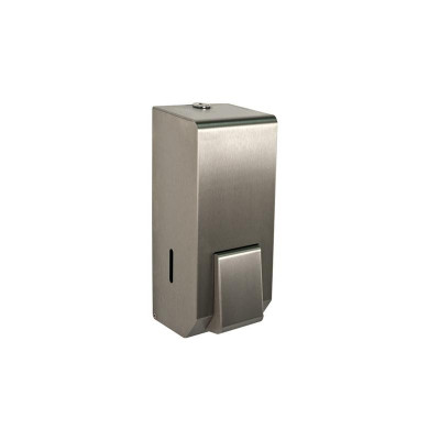 Stainless steel liquid soap dispenser