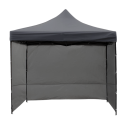 Party tent GARDEN 3x3m, 4 walls - grey