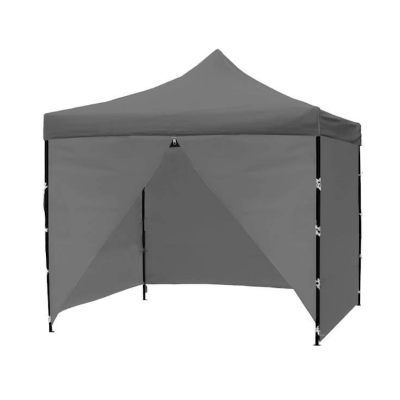 Party tent GARDEN 3x3m, 4 walls - grey