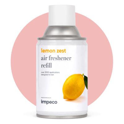 Premium LEMON ZEST perfumed refill for air freshener