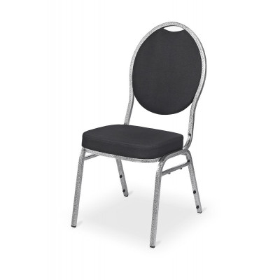 Banquet steel chair HERMAN DELUXE, black