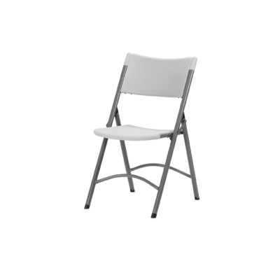 Plastic folding chair ZOWN OTTO CHAIR - gray