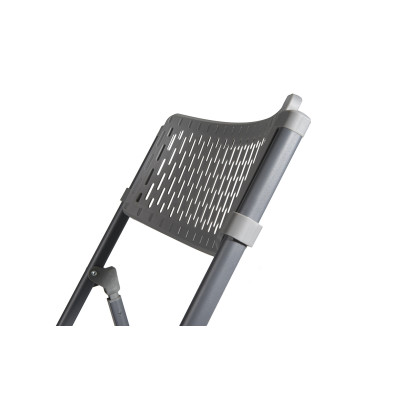 Plastic folding chair ZOWN ARAN CHAIR - NEW - gray