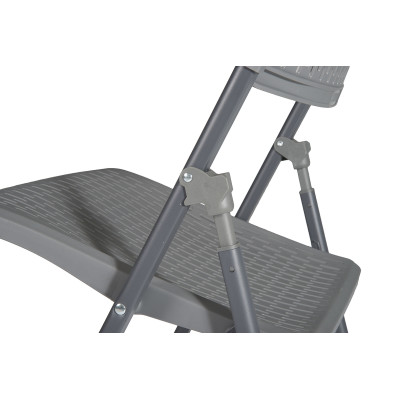 Plastic folding chair ZOWN ARAN CHAIR - NEW - gray