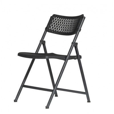 Plastic folding chair ZOWN ARAN CHAIR - NEW - black