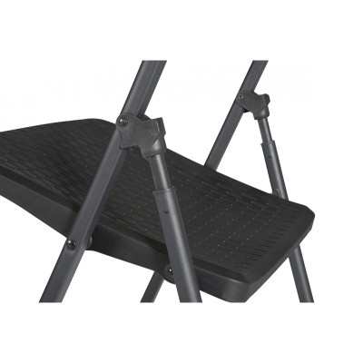 Plastic folding chair ZOWN ARAN CHAIR - NEW - black