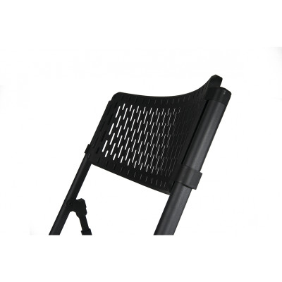 Plastic folding chair ZOWN ARAN CHAIR - NEW - black