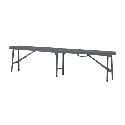 Folding bench ZOWN SHARP BENCH - NEW - 184 x 30.5 x 44.5 cm