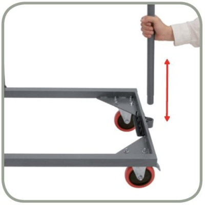 Transport folding trolley XLtrolley