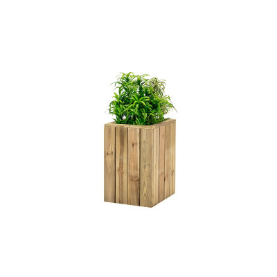 ZOWN Atrium wooden flower pot, 40 x 40 x 60 cm, 25 l