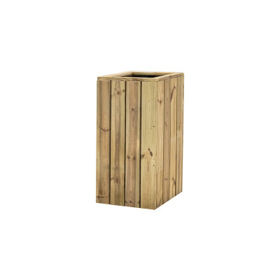 ZOWN Atrium wooden flower pot, 40 x 40 x 80 cm, 25 l