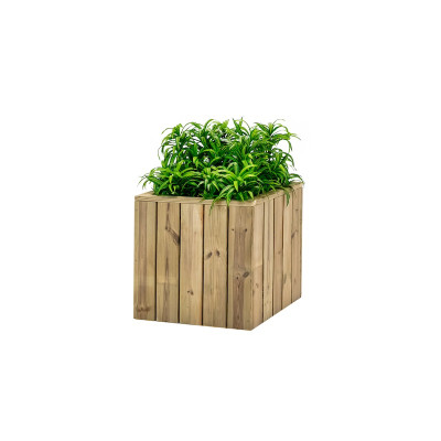 ZOWN Atrium wooden flower pot, 50 x 50 x 50 cm, 67 l