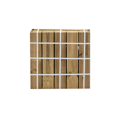 ZOWN Atrium wooden flower pot, 50 x 50 x 50 cm, 67 l