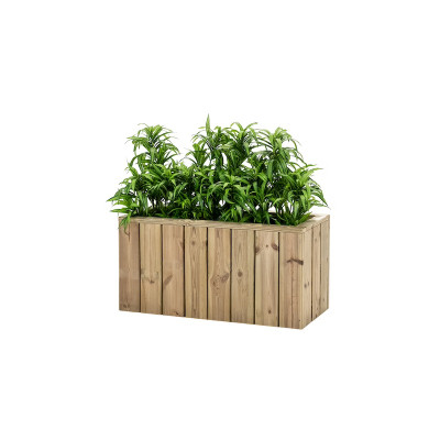 ZOWN Atrium wooden flower pot, 80 x 34 x 40 cm, 47 l