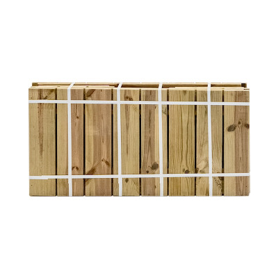 ZOWN Atrium wooden flower pot, 80 x 34 x 40 cm, 47 l