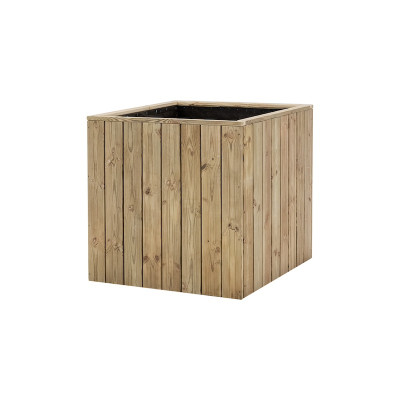 ZOWN Atrium wooden flower pot, 80 x 80 x 80 cm, 335 l