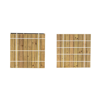 ZOWN Atrium wooden flower pot, 80 x 80 x 80 cm, 335 l