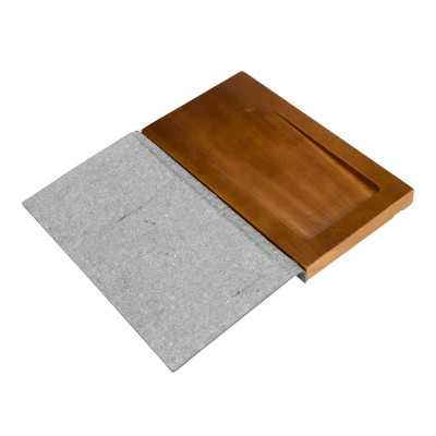 Box for coins and bills, gray rubber