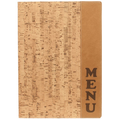 Menu card Securit Design A4 - cork