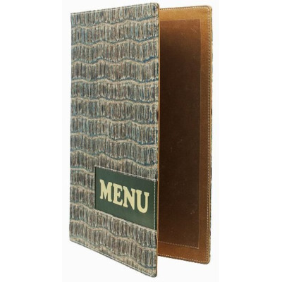 Menu Securit Design A4 - Reptile