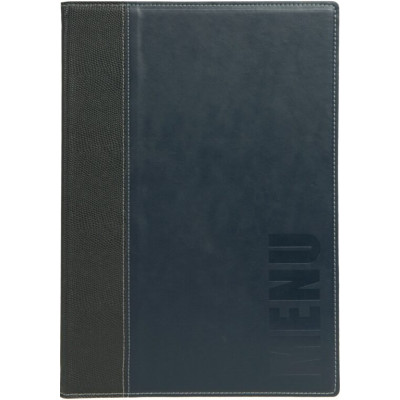 Securit Trendy A4 menu - blue