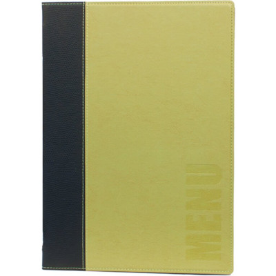 Securit Trendy A4 menu - green