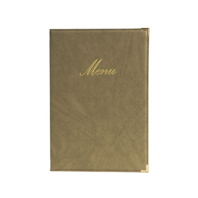 Menu Securit Classic A4 - beige