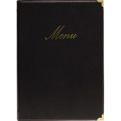 Menu Securit Classic A4 - black