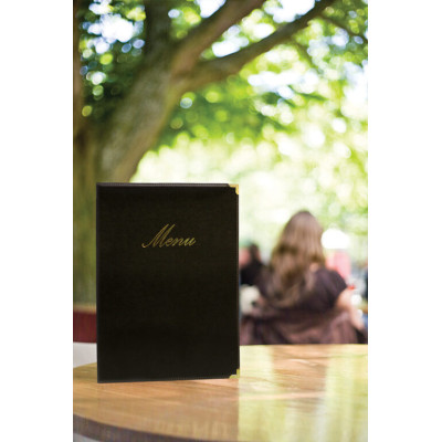 Menu Securit Classic A4 - black