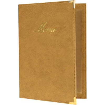 Menu Securit Classic A5 - beige