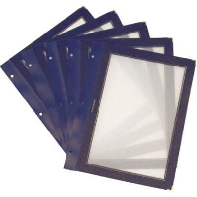 Set of inserts Securit Wood Line A5 - blue