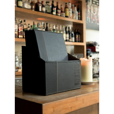 Box with Securit Trendy meal tickets - black