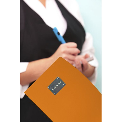 Securit RIO A4 menu - orange