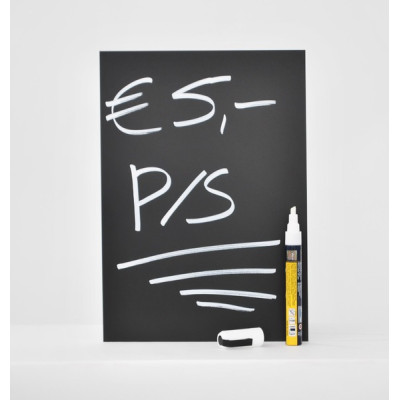 Securit A4 marking labels + white marker