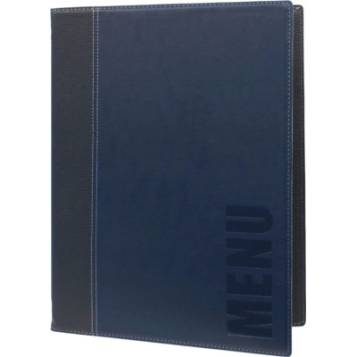 Securit Trendy A5 menu - blue