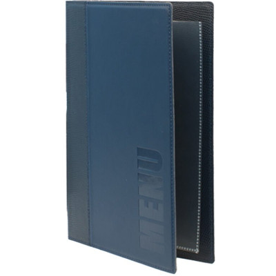 Securit Trendy A5 menu - blue