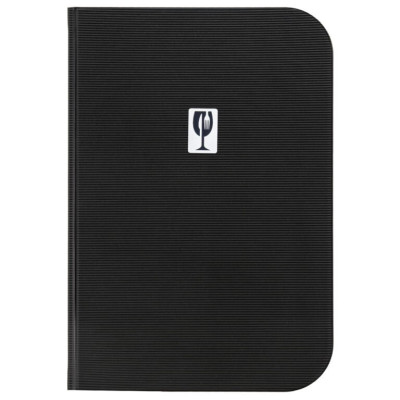 A4 PVC menu card, fixed number of inserts with 10 displayed pages, black