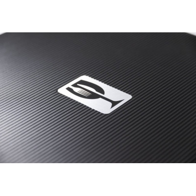 A4 PVC menu card, fixed number of inserts with 10 displayed pages, black