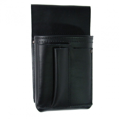 Waiter's Pocket, Leather Pocket, Waiter's Case - Black