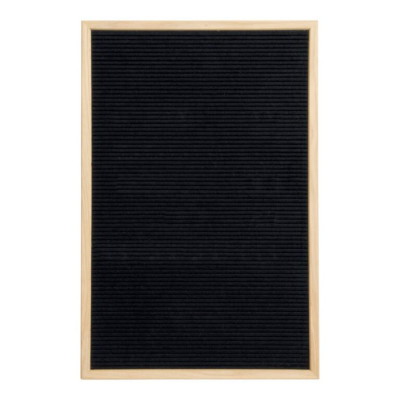 Slide-in board 40x60cm with 252 plastic letters, numbers and symbols