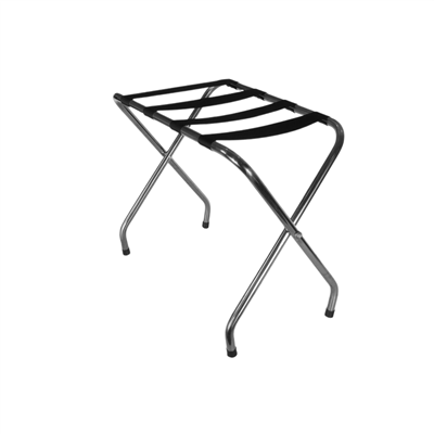 HOTELUM trunk without backrest, chrome, 68×41×53.5 cm