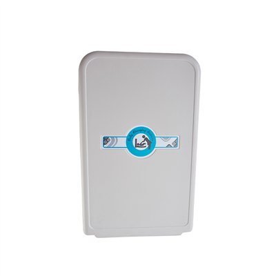 HOTELUM Vertical wall-mounted changing table, white, 86×56×46 cm