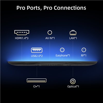 CHiQ LF32FT – FHD LED Google TV, 32” (81 cm)