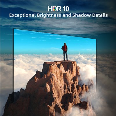 CHiQ L40QST – FHD QLED ultra-thin metallic Google TV, 40” (102 cm), 2+2 year warranty