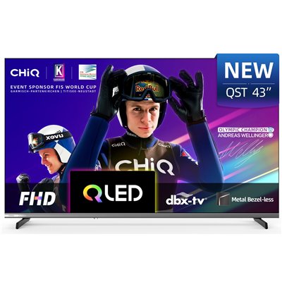 CHiQ L43QST – FHD QLED Google TV with Android TV 14, 43” (109 cm)