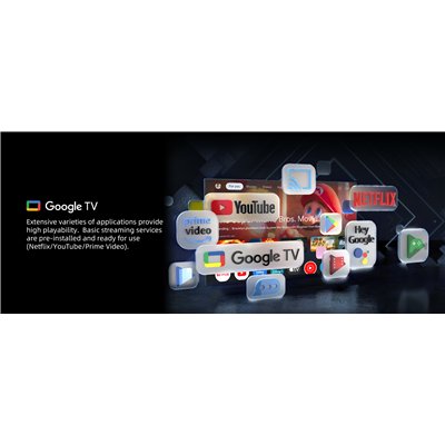 CHiQ L43QST – FHD QLED Google TV with Android TV 14, 43” (109 cm), 2+2 year warranty