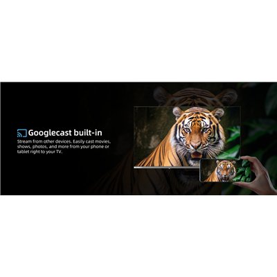 CHiQ L43QST – FHD QLED Google TV with Android TV 14, 43” (109 cm), 2+2 year warranty