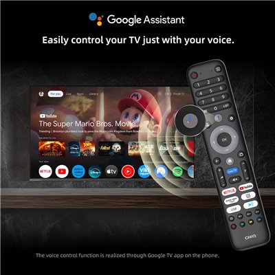 CHiQ L43QST – FHD QLED Google TV with Android TV 14, 43” (109 cm), 2+2 year warranty