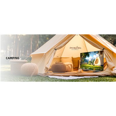 CHiQ L32M9PD - FHD LED Google TV with power bank in a beach bag, 32" (81 cm), Wifi 5G